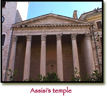 Assisi's Temple of Minerva